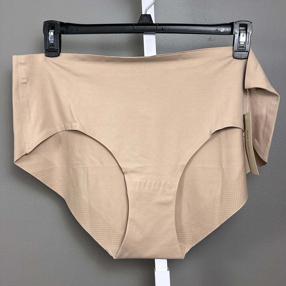 Ruby Ribbon 1788 Second Skin Brief 3XL Beige Shaping Panty Seamless NWT Panties